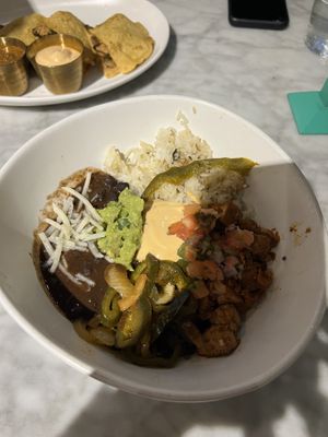 Fajita del Rey w/ tofu  at Tocaya Modern Mexican in West Los Angeles