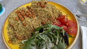 Mediterranean avocado toast at Privé - Robertson Quay in Central Singapore