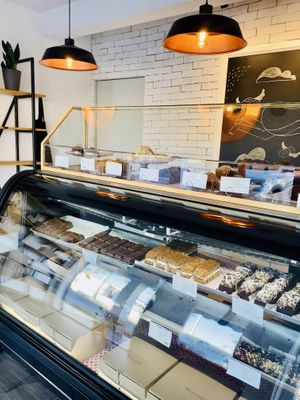 Inside of Mimosa Bakery at Mimosa Vegan Bakery in Hermosillo