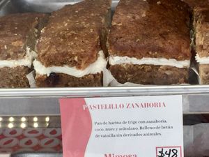Pastelillo zanahoria 🥕  at Mimosa Vegan Bakery in Hermosillo