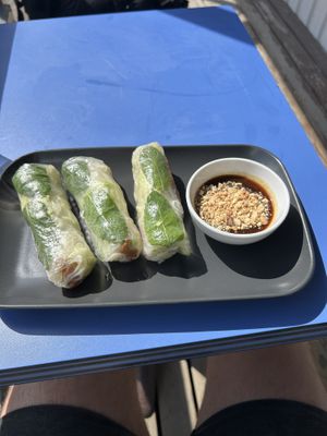 Summer rolls  at VG Wok in Tampere