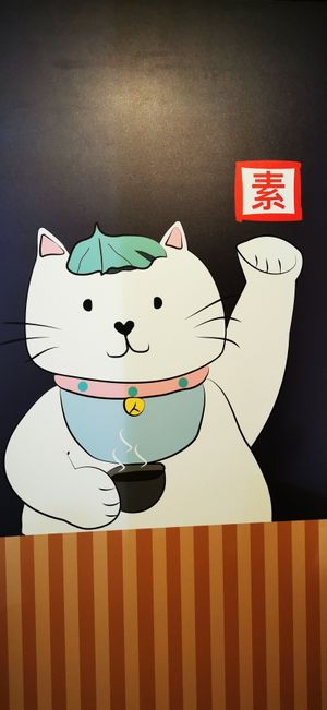 The Lucky Cat at Lucky Cat Cafe in Northeast Singapore