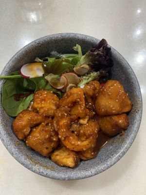 Lion mane don  at Lucky Cat Cafe in Northeast Singapore
