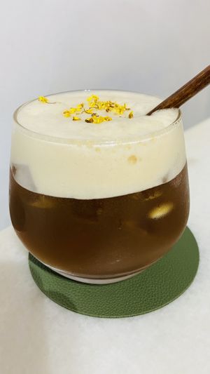 Crispy broccoli in yangnyeom sauce at Lucky Cat Cafe in Northeast Singapore