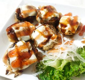 shitake cream and cheese at Lucky Cat Cafe in Northeast Singapore