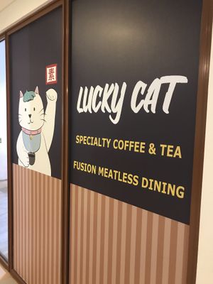   at Lucky Cat Cafe in Northeast Singapore