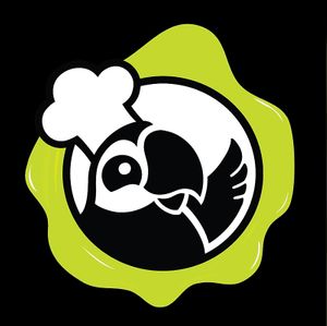 Logo at JedzHneď in Bratislava