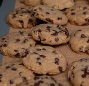 Vegan Chocolate Chip Cookies at Moose's Vegan Kitchen in Richmond