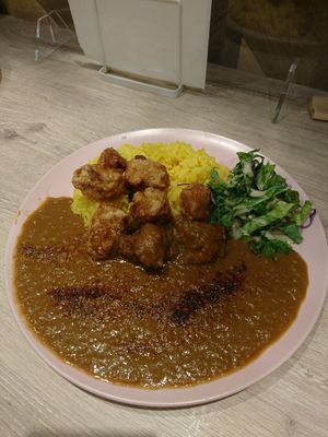 Soy chicken curry (if I recall correctly) at RUCY+R 横浜ジョイナス店 in Yokohama