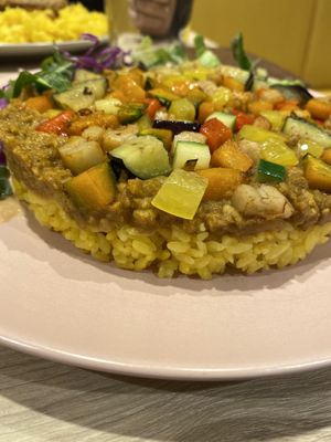 Vegan Keema Curry at RUCY+R 横浜ジョイナス店 in Yokohama