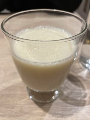 Vegan lassi (yogurt drink). at RUCY+R 横浜ジョイナス店 in Yokohama