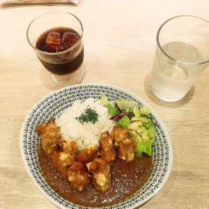 Soy meat curry at RUCY+R 横浜ジョイナス店 in Yokohama