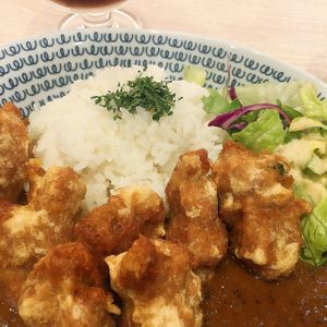 Close up soy meat at RUCY+R 横浜ジョイナス店 in Yokohama