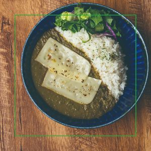 Cheesy Spinach Curry at RUCY+R 横浜ジョイナス店 in Yokohama