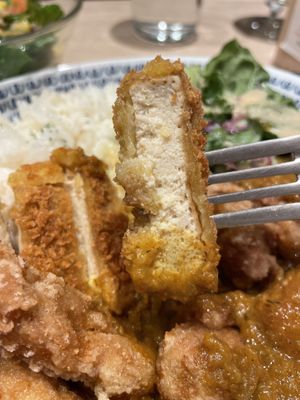 Tofu cutlet  at RUCY+R 横浜ジョイナス店 in Yokohama