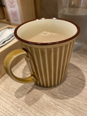 Soy hot chai  at RUCY+R 横浜ジョイナス店 in Yokohama
