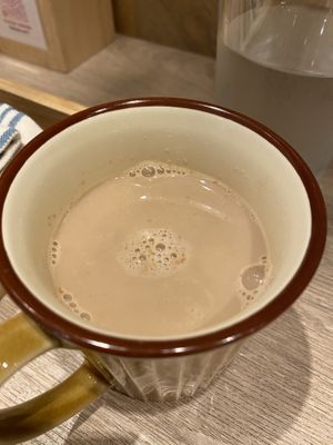 Soy hot chai  at RUCY+R 横浜ジョイナス店 in Yokohama