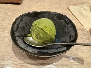 Green Tea Ice cream at RUCY+R 横浜ジョイナス店 in Yokohama