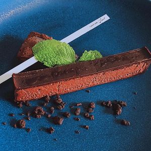 Vegan Ram Chocolate Cake at Chariot - チャリオット in Shiogama