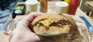 Smash truffe at Green Farmer's in Paris