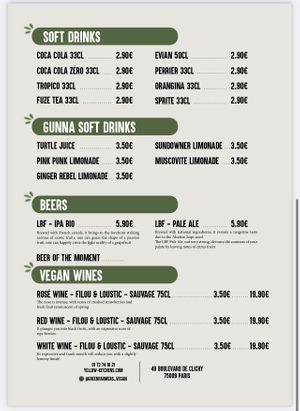   at Green Farmer's in Paris