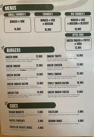   at Green Farmer's in Paris