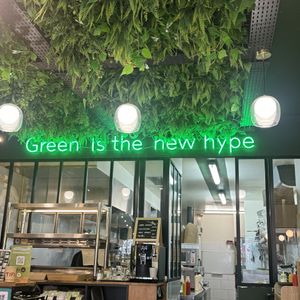 Inside  at Green Farmer's in Paris