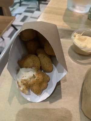 Cauliflower wings   at Green Farmer's in Paris