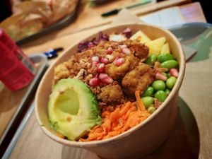 César salade at Green Farmer's in Paris