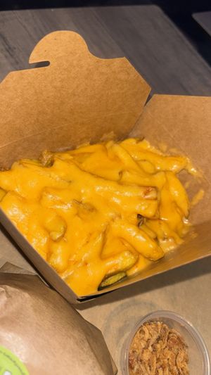 Loaded fries  at Green Farmer's in Paris