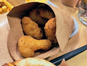 Cauliflower nuggets at Green Farmer's in Paris