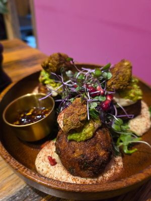 Fritters at Elektra - Himalayan Alchemy House in Fitzroy