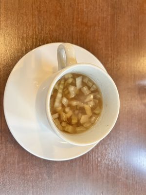 Vegan soup   at Kelapa in Hamamatsu