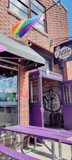 Entrance at East Frank Superette and Kitchen in Monroe