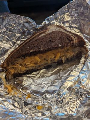 Vegan Reuben at East Frank Superette and Kitchen in Monroe