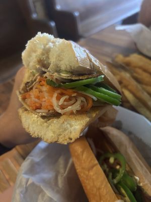 Bahn mi  at East Frank Superette and Kitchen in Monroe