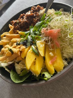 Always a good day for a salad at Uprooted Vegan Cuisine in Martinez