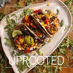 Tacos often appear at popups!  at Uprooted Vegan Cuisine in Martinez