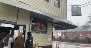 Hey! Cafe take out.  at Hey! Cafe in New Orleans