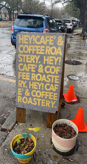 Hey! Cafe.  at Hey! Cafe in New Orleans