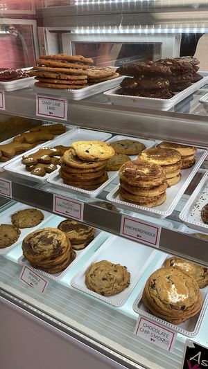 Storefront  at Maya's Cookies in San Diego