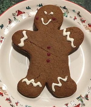 Gingerbread Person  at Maya's Cookies in San Diego