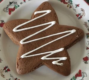 Gingerbread Star  at Maya's Cookies in San Diego
