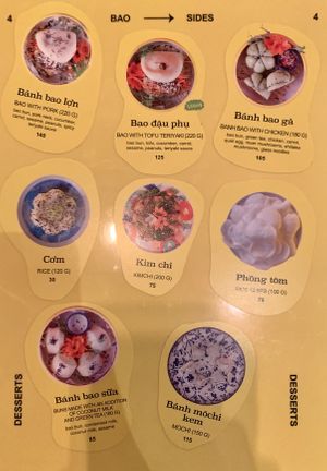 Bao and sides   at HANH Cafe & Market in Kyiv