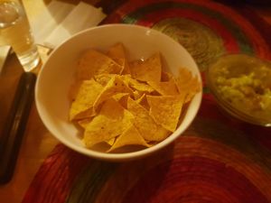 Totopos at El Guero in La Pedrera