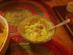 Guacamole at El Guero in La Pedrera