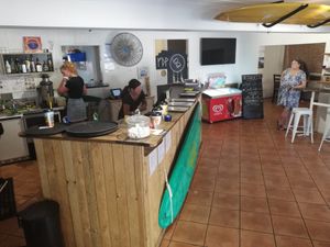 Order at the counter at Codie's Place in Agnes Water