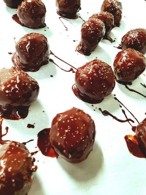 Cookie Dough Bombs - Gluten-free flour, swerve Brown Sugar, vegan chocolate chips, vegan butter. at XPress Chef in Kamloops