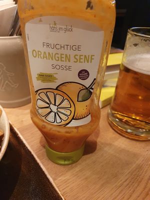 Good sauce at Hans im Glück in Winterthur