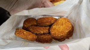 Nuggets   at Hans im Glück in Winterthur